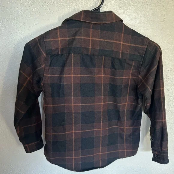 Dixxon Youth Plaid Flannel Shirt Small YOUTH DIVISION - Picture 4 of 4
